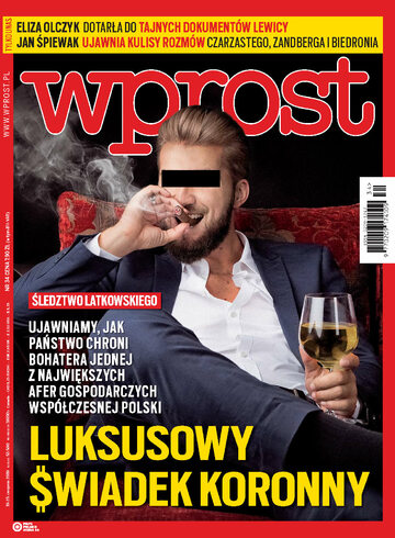 Okładka tygodnika WPROST: 34/2019