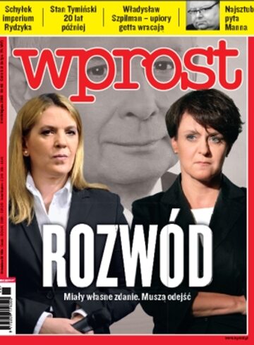 Okładka tygodnika WPROST: 46/2010